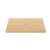 FOH BHO057BBB20 14" W Natural Bamboo Square Nami Board