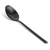 FOH FDS007BKS23 8.75" L Matte Black Stainless Steel Jasper Dinner Spoon