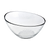 FOH DBO049CLG22 29 Oz. Clear Glass Round Kaleidoscope Bowl