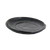 FOH DCS047BKP23 6" Dia." x 1" H Pepper Porcelain Round Glazed Finish Kiln Saucer