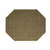 FOH XPM024BEV83 11" W Beige Vinyl Rectangle Metroweave Placemat