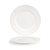 FOH DDP085BEP22 9.5" Dia. Round Porcelain Rimmed Catalyst Plate