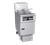 Pitco SG14RS-2FD-NG 50 Lbs. Stainless Steel Millivolt Natural Gas Solstice Prepackaged Fryer System - 244,000 BTU