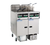 Pitco SSHLV14C-2/14T-2/FD-LP 62.5" W Stainless Steel Liquid Propane Solstice Supreme Reduced Oil Volume Fryer System - 109,500 BTU