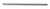HD SHT0603 SHAFT, 7/16 X 11.968 (11 31/32) SS-303 HEX SHAF