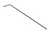 HD ROD100 ROD, 10.43 STAINLESS HOOD SINGLE BEND PER PRINT