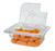 Omcan USA 43641 0.17 Size Translucent Polycarbonate Food Pan Flip N Lid
