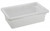 Omcan USA 85126 12" W x 6" H x 18" D White Polypropylene Rectangular Food Storage Container