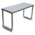 Omcan USA 47017 30" W x 15" H x 12" D Overshelf for 2 Pan Steam Table
