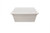 Omcan USA 85131 18" W x 12" H x 26" D White Polypropylene Rectangular Food Storage Container