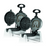 Waring WW250BX2 7" Dia. Heavy Duty Die Cast Housing Double Side-By-Side Commercial Belgian Waffle Maker - 208 Volts