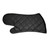 Omcan USA 46345 15" Long Charcoal Flame Retardant Coated Oven Mitts