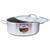Omcan USA 80428 20 Qt. Stainless Steel Brazier Pan with Cover