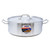 Omcan USA 80428 20 Qt. Stainless Steel Brazier Pan with Cover