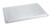 Omcan USA 85134 White Polypropylene Rectangular Food Storage Container Cover for 18" x 26" Container