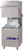 Omcan USA 46797 Stainless Steel Single Rack Door Type Dishwasher - 220 Volts 1-Ph
