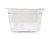 Omcan USA 80057 7.88" H Clear Polycarbonate 0.33 Size Food Pan