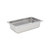 Omcan USA 80272 2.5" Deep Stainless Steel Solid 0.25 Size Steam Table Pan