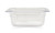 Omcan USA 80043 4.25" D Clear Polycarbonate 0.11 Size Food Pan