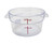 Omcan USA 80174 2 Qt. Clear Polycarbonate Round Food Storage Container