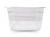 Omcan USA 80075 7.88" H Clear Polycarbonate 0.5 Size Food Pan