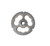 Omcan USA 27871 3 Holes #32 Hard Steel Machine Kidney Plate