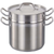 Omcan USA 80246 12 Qt. 3 Pieces Stainless Steel Double Boiler