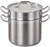 Omcan USA 80246 12 Qt. 3 Pieces Stainless Steel Double Boiler