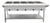 Omcan USA 46648 5 Full Size Pan Stainless Steel Electric Open Well Steam Table - 208-240 Volts