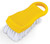 Omcan USA 80505 6" L Yellow Plastic Utility Cutting Board Brush