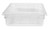 Omcan USA 85119 18" W x 6" H x 26" D Clear Polycarbonate Rectangular Food Storage Container