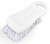 Omcan USA 80501 6" L White Plastic Utility Cutting Board Brush