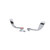 Component Hardware K50-0001 4" Chrome Plated Universal Wrist Blade Handles