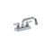 Component Hardware TLL11-4106-SE1Z 6" Standard Swing and Swivel Deck Mount Top-Line Workboard Faucet