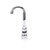 Component Hardware KL41-4000-RE4 4" Centers Stainless Steel Deck Mount Gooseneck Spout Encore Workboard Faucet