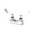 Component Hardware KL83-4004-CE4 4" Straight Cast Spout Deck Mount Centerset Encore Faucet