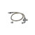 Component Hardware KL50-Y400-44 Pre-Rinse Button Spray Assembly with 44" Stainless Steel Hose and Adapters