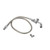 Component Hardware KL50-Y400-44 Pre-Rinse Button Spray Assembly with 44" Stainless Steel Hose and Adapters