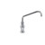 Component Hardware KL33-9010-SE2 10" Stainless Steel Deck Mount Single Encore Faucet