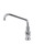 Component Hardware KL33-9010-SE2 10" Stainless Steel Deck Mount Single Encore Faucet