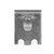 Component Hardware T30-5130 Stainless Steel Snap-In Shelf Support with Raised Tab