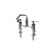 Component Hardware KL67-6006 6" Standard Swing and Swivel Deck Mount Encore Faucet