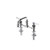 Component Hardware KL67-6006 6" Standard Swing and Swivel Deck Mount Encore Faucet