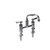Component Hardware KL67-6006 6" Standard Swing and Swivel Deck Mount Encore Faucet
