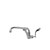 Component Hardware KL76-9008-SE4 8" L Stainless Steel Wall Mount Encore Wok Range Faucet