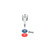 Component Hardware K50-0110-Z Retail Package Handle Replacement Kit with Screw