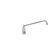 Component Hardware TLL11-8110-SE1Z 10" Standard Swing and Swivel Deck Mount Top-Line Workboard Faucet