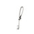 Component Hardware TLL13-1100-AF3Z 10" Horizontal Stainless Steel Swing Spout Wall Mount Top-Line Pre-Rinse Assembly with Add-On Faucet