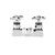 Component Hardware KL83-4104-CE2 4" Straight Cast Spout Deck Mount Centerset 2.2 GPM Cross Handles Encore Faucet