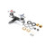 Component Hardware KL83-4104-CE2 4" Straight Cast Spout Deck Mount Centerset 2.2 GPM Cross Handles Encore Faucet